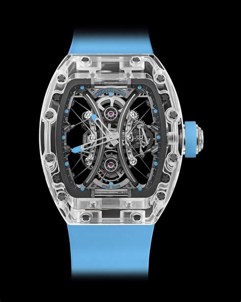 richard mille rm 53-02 tourbillon sapphire watch|richard mille rm 53 02.